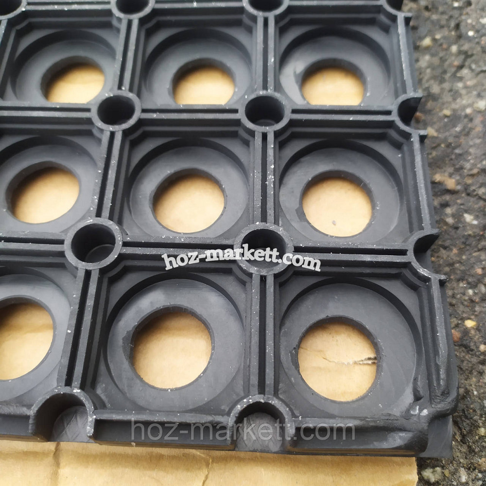 Коврик 150  х 100 х 1.6 см резиновый с отверстиями, резиновое покрытие Ковер 150 см х 100 см Харьков - изображение 2