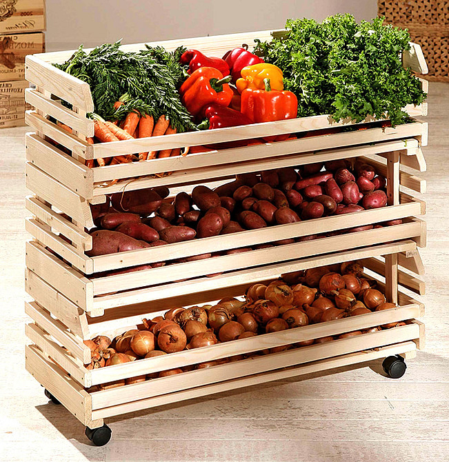 Стеллаж для овощей и фруктов 
