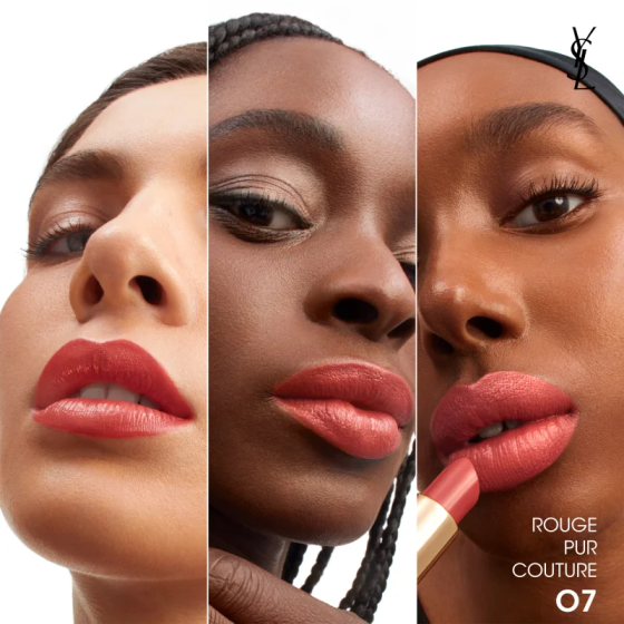 Помада для губ Yves Saint Laurent Rouge Pur Couture Caring Satin Lipstick O7 Transgressive Coral Слов'янськ