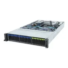 Сервер Gigabyte R283-S92 AAJ3, RACK 2U, DP, 4Gen. Intel Xeon Scalable, 8x2.5" NVMe + 16x2.5" SATA/SAS, 2xGbE, Red. PSU, IPMI Київ