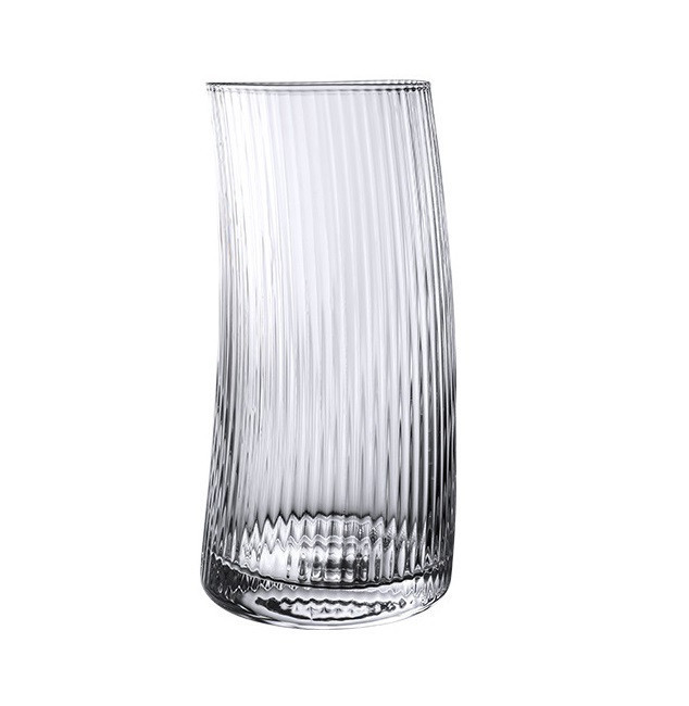 Набір стаканів високих 6 штук по 600 мл із золотим обідком HP-16-19 Київ - фото 3