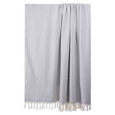 Плед Ardesto Summer 100% бавовна, сірий 210х230 см (ART0922SG) Вінниця