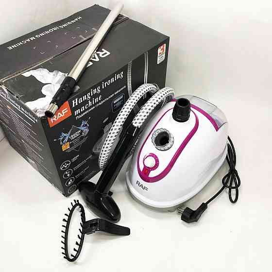 Відпарювач для одягу вертикальний RAF R.3039 із стійкою для одягу 1800 Вт. MB-945 Колір: рожевий Київ