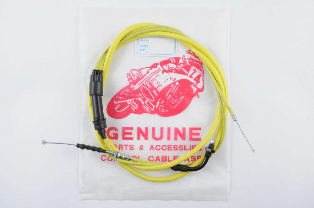 Трос газа Хонда LEAD 90 (215 см, , желтый) Мукачево - изображение 1