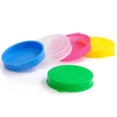 Крышка для банки Юні п/е на майонезну банку кольорова (ФР-031) Винница