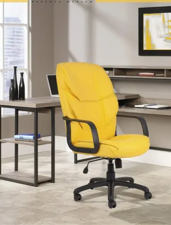 Офісне Крісло Керівника Richman Foxy Fly 2240 Пластік М1 Tilt Жовтий Київ