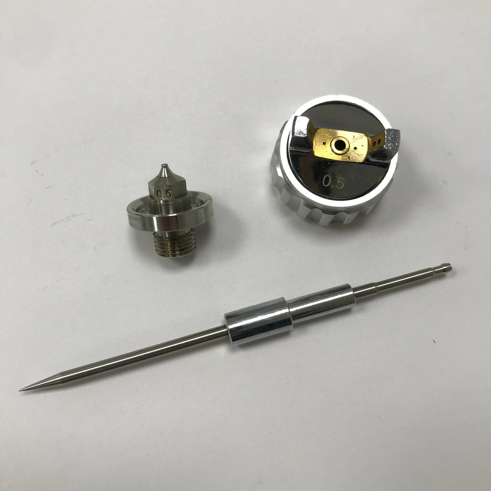 Дюза 0,5 мм для фарбопульта H-921-MINI AUARITA NS-H-921-MINI-0.5 Чернігів - фото 3