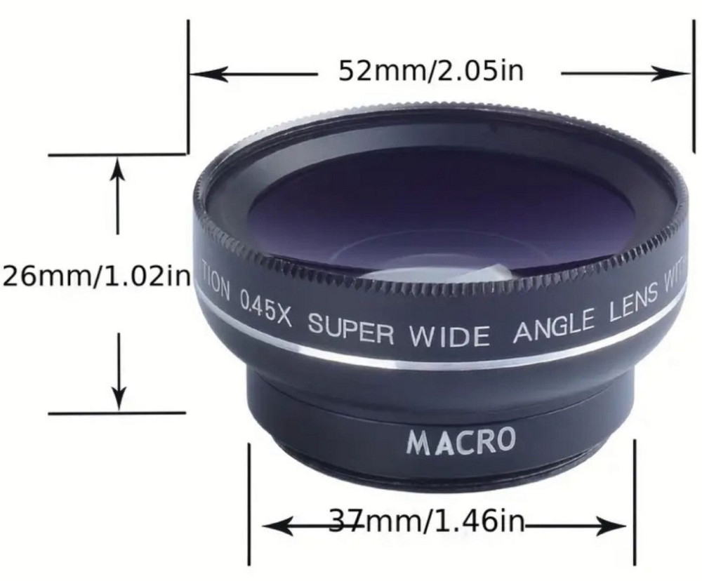 Макро лизна обьектив Super Macro 75mm HD 4k. Киев - изображение 2