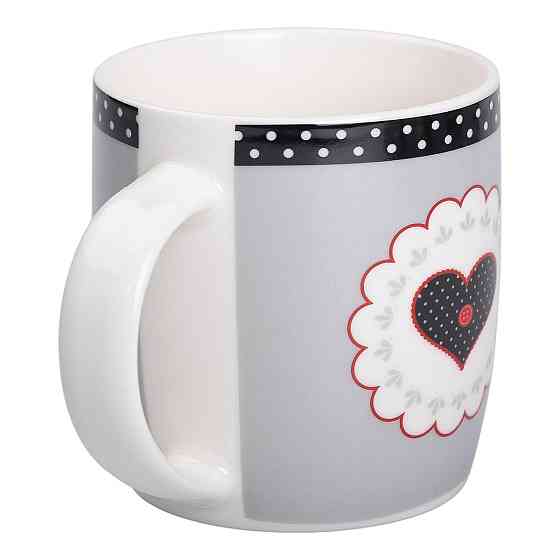 Фарфоровая кружка для чая и кофе 400 мл Киев