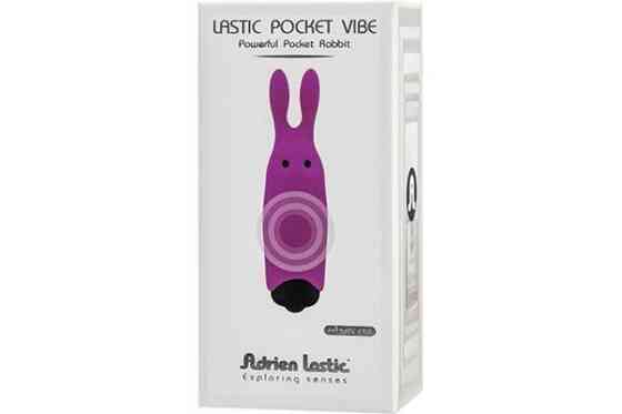 Вібратор - Adrien Lastic Pocket Vibe Rabbit Purplle Sex Aura Київ