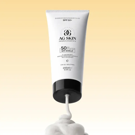 СОНЦЕЗАХИСНИЙ ФЛЮЇД ДЛЯ ТІЛА SPF 50+EXORESTORATION BODY FLUID SPF 50+ AG Skin 200 мл Дніпро