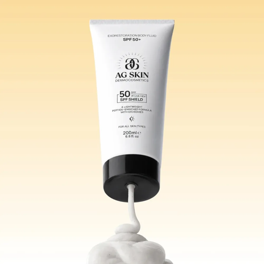 СОНЦЕЗАХИСНИЙ ФЛЮЇД ДЛЯ ТІЛА SPF 50+EXORESTORATION BODY FLUID SPF 50+ AG Skin 200 мл Дніпро - фото 3