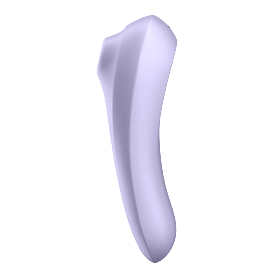 Двойной смарт вибратор с вакуумной стимуляцией Satisfyer Dual Pleasure сиреневый Sex Aura Киев