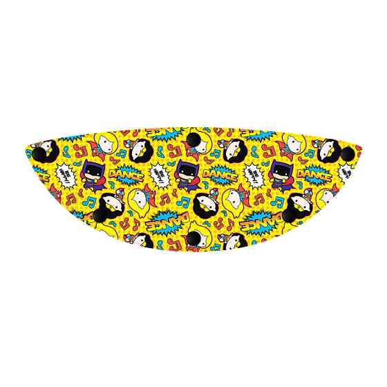 Знімна кишеня поясної сумки-бананки WAUDOG Family для корму і аксесуарів, малюнок "Ліга справед Коломия