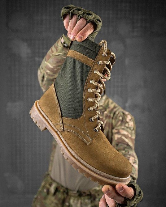 Літні тактичні черевики AGRIS кайот/олива ДЛ6466 Одеса - фото 6