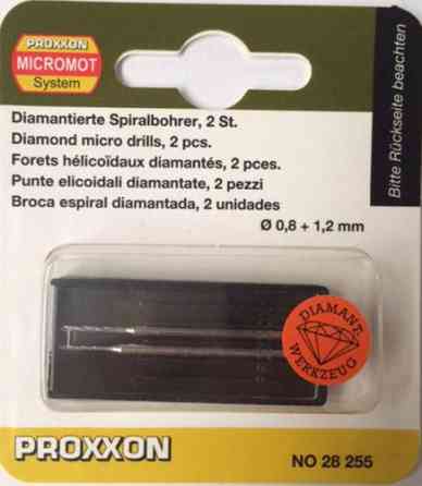 Сверло Proxxon 28255 алмазне D0,8 D1,2 Коломия