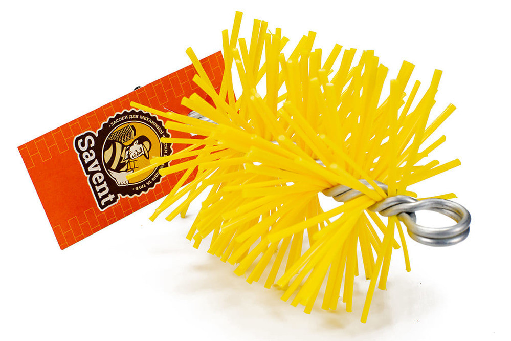 Щітка пластикова для чищення димоходу Savent 100 мм Київ - фото 5