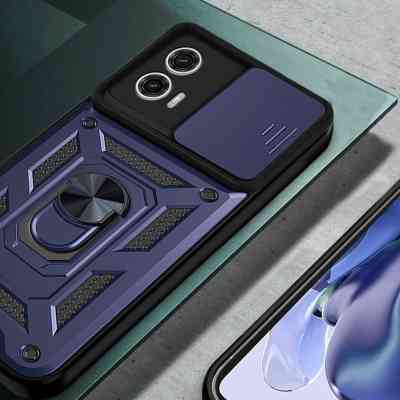 Чохол до мобільного телефона BeCover Military Motorola Moto G73 Blue (709983) Вінниця