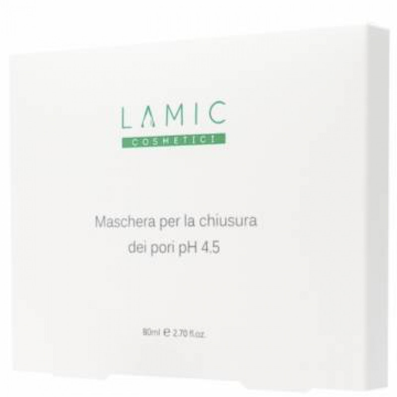Lamic Cosmetici Маска для закрытия пор Maschera per la chiusura dei pori pH 4.5 80 мл Днепр - изображение 1