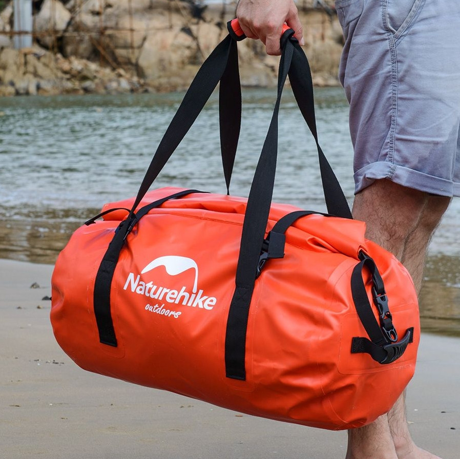 Сумка баул водонепроницаемая Naturehike NH20FSB03 120л (Красная) Винница - изображение 4
