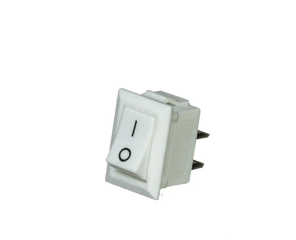 Переключатель KCD5-101 ON-OFF (2pin) белый Daier мини Полтава - фото 1