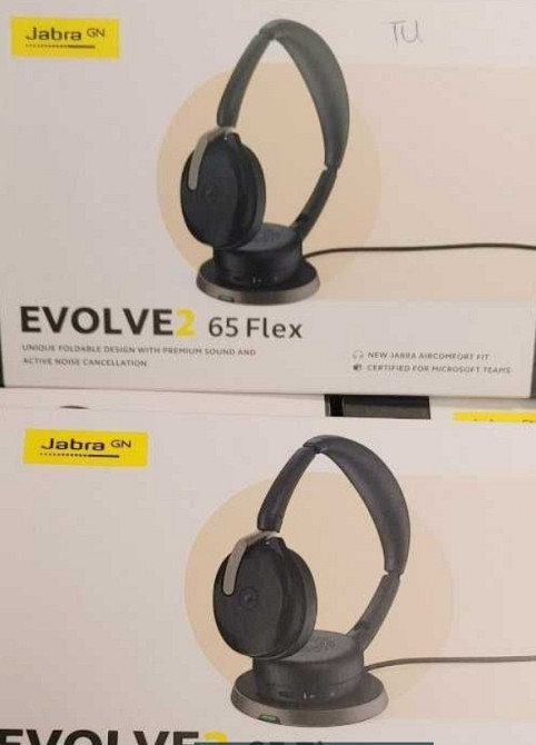 Гарнітура Jabra Evolve 2 65 Flex з док станцією Київ - фото 6