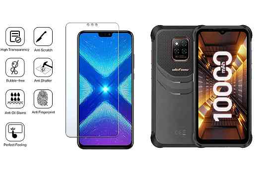 Защитное стекло NeoGlass для Ulefone Power Armor 14, Power Armor 14 Pro – ультрапрозрачное и устойчивое Киев
