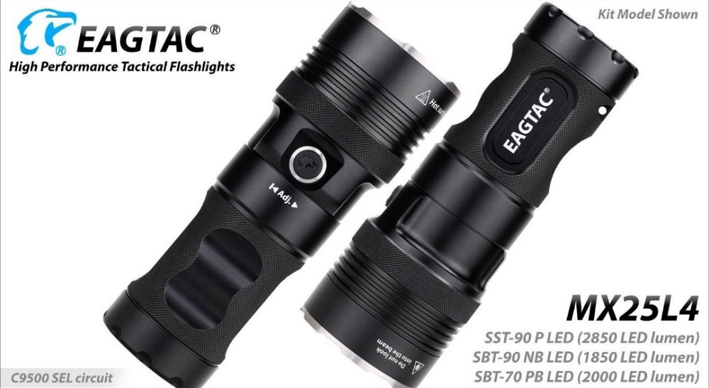 Ліхтар EagleTac MX25L4 SST-90 P 2850 лм. Харків - фото 6