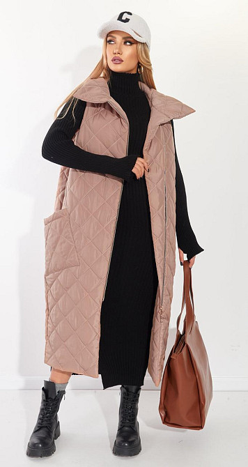 Стильна стьобана жилетка (48) Київ - фото 9