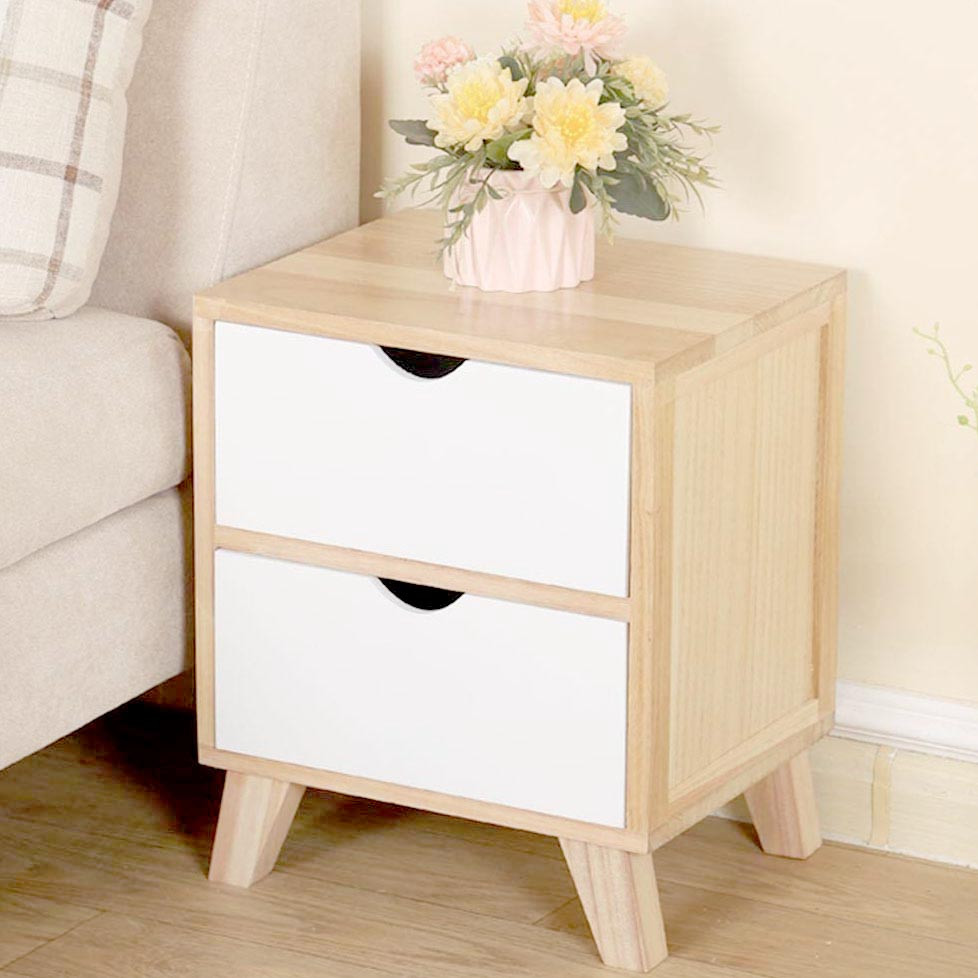 Приліжкова тумба "Абумі 2" бланже-зефір Миколаїв - фото 1