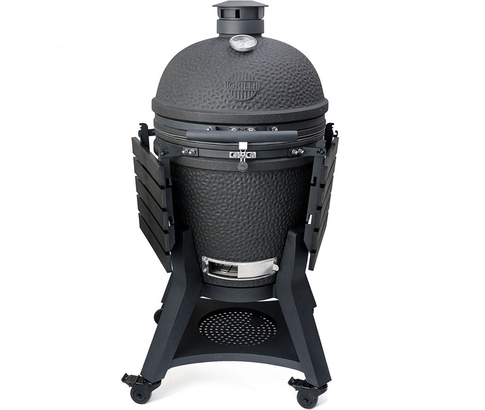 Керамічний вугільний гриль Kamado L 5 в 1 з системою BBQ Block Fire GRILLI 749777 Код: 012008 Рівне - фото 11