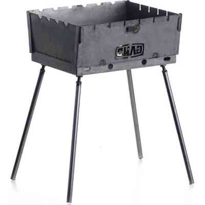 Мангал СИЛА на 6 шампурів холоднокатаний товщина 1.5 мм (960114) Винница