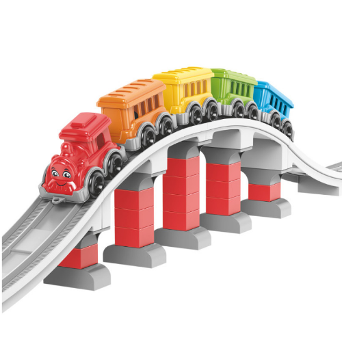 Іграшка Конструктор Залізниця Технок 1300 Житомир - фото 1