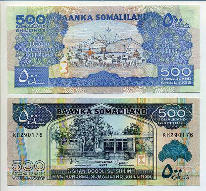 Сомаліленд / Сомалиленд 500 шилінгів 2016р UNC Р-6i Полтава - изображение 1