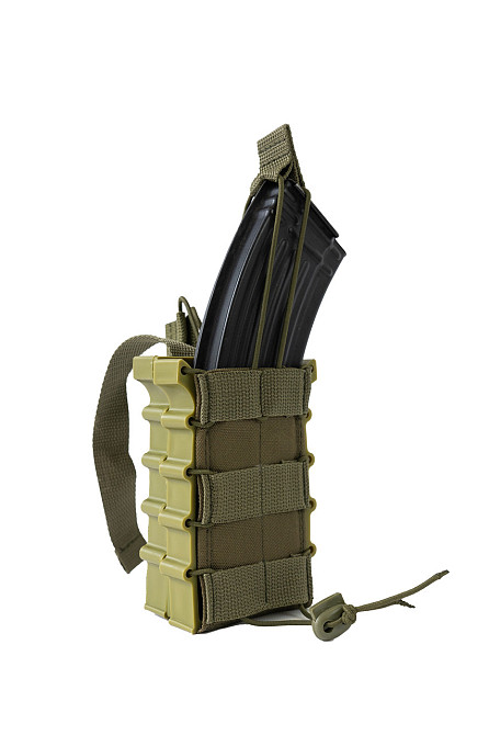 Підсумок на 2 магазини (ріжка) АК підвійний мультикам відкритий із пластиковою перегородкою Олива Одеса - фото 4