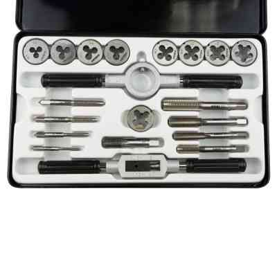 Набор метчиков и плашек Sigma 20 предм., металлический кейс (1643111) Винница