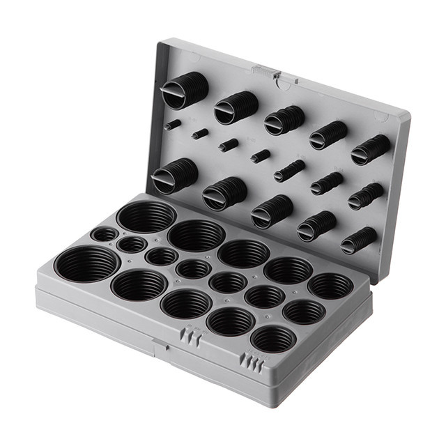 Набір ущільнювальних кілець INTERTOOL AT-5407 407 од. - гумові кільця всіх розмірів Львів - фото 3