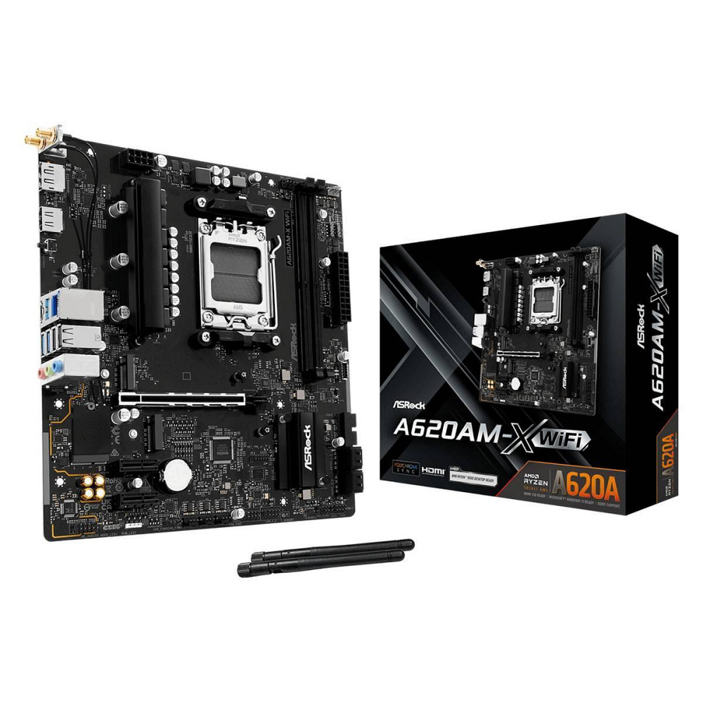Материнська плата ASRock A620AM-X WiFi Socket AM5 ( 12145 ) Харків - фото 1