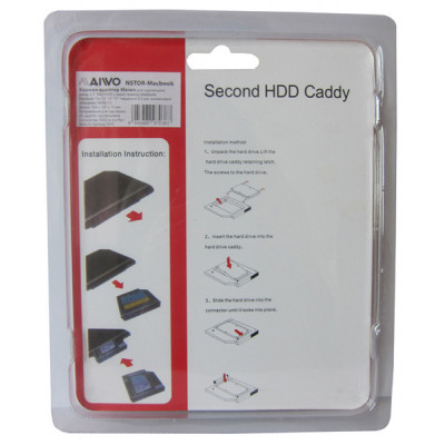 Фрейм-переходник Maiwo 2,5" HDD/SSD SATA3 Macbook (Pro/Air) 13" 15" 17" (NSTOR-Macbook) Винница - изображение 7