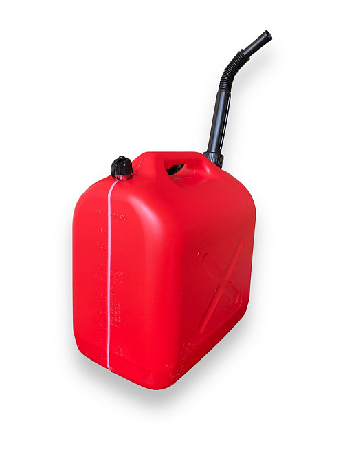 Канистра пластиковая 20л с воронкой, воздушным клапаном и прозрачной мерной полосой ТМ Atelie Харьков - изображение 4