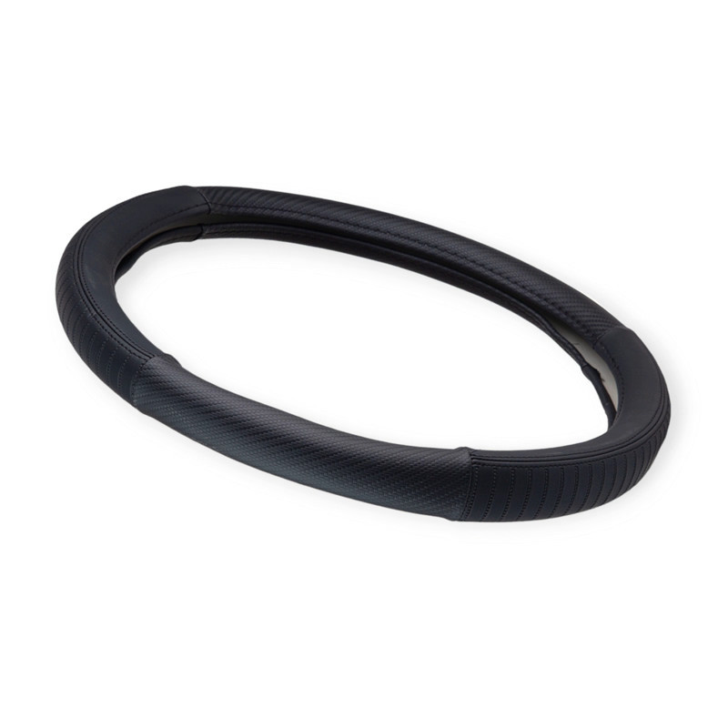 Чохол l шкірозамінник (39 - 41 см) чорний 2 чорні вставки керма Мукачево - фото 1