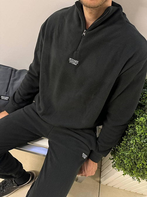 Мужской теплый костюм двойка из двухстороннего плотного флиса Одесса - изображение 7