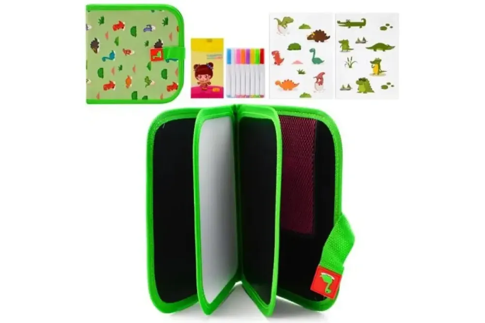 Многоразовый альбом для рисования с фломастерами – Dino Коломыя - изображение 1