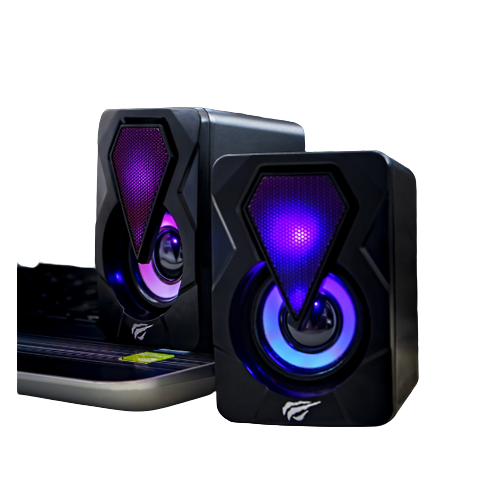 Ігрові колонки 2.0 HV-SK210 mini PRO 3W*2 USB чорний Havit Житомир - фото 1