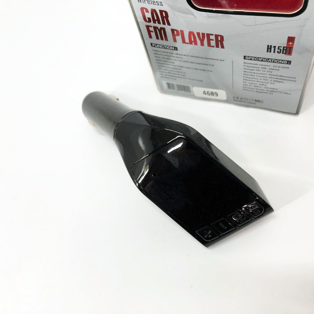 Беспроводной передатчик для музыки в автомобиль H15 Bluetooth MP3, Передатчик для музыки в машину PH-94 Львов - изображение 1