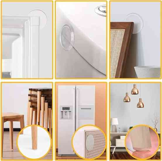 Набір Стопперів настінних від пошкодження стін та меблів 6 шт Вінниця