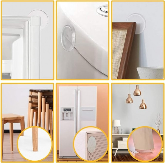 Набор Стопперов настенных от повреждения стен и мебели 6 шт Винница - изображение 6