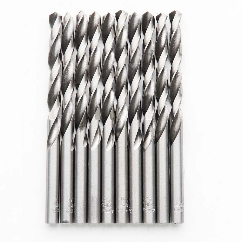 Свердло для металу P6M5 6,0мм APRO Харків - фото 1