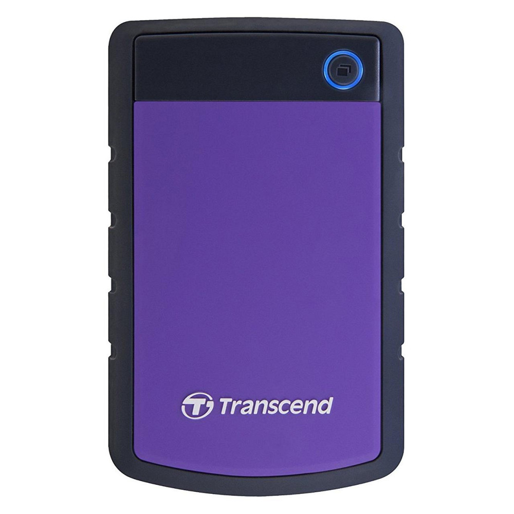 HDD накопичувач Transcend StoreJet 25H3 2TB (TS2TSJ25H3P) USB 3.0 Purple (6107418) Київ - фото 1