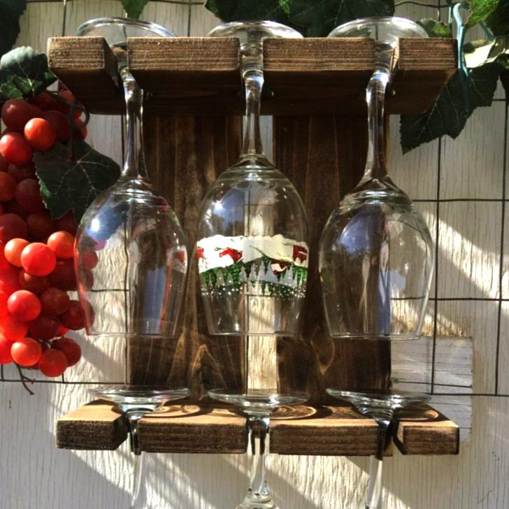 Полиця для келихів "Смітфілд" капучино Миколаїв - фото 1